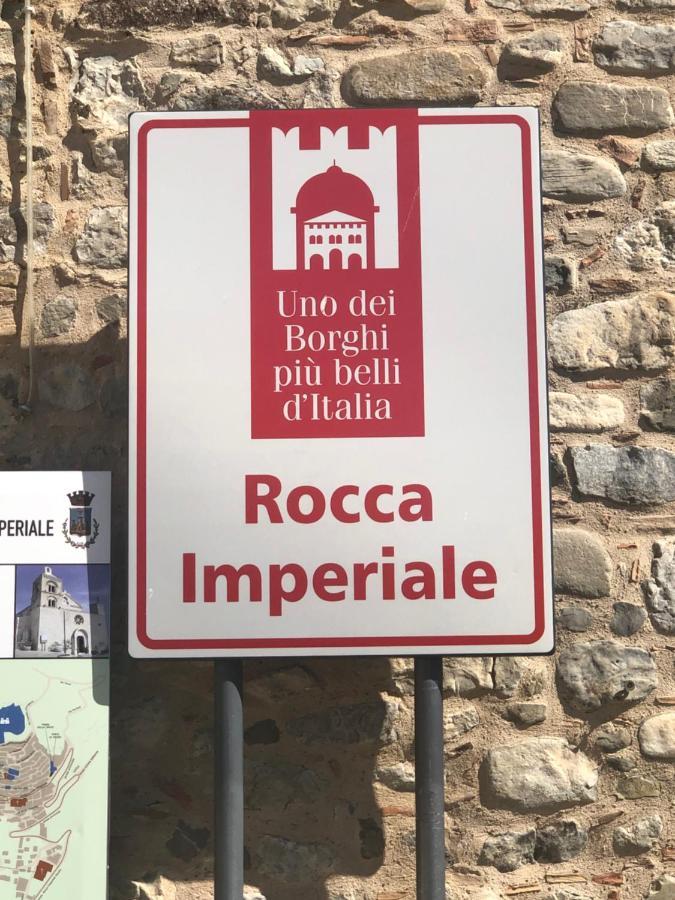 B&B Villa Sveva Rocca Imperiale Eksteriør billede